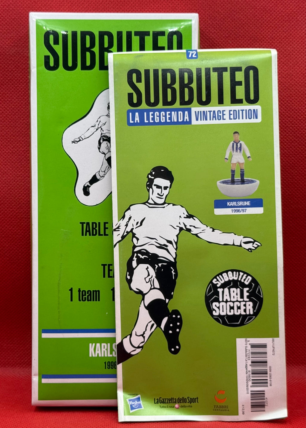Subbuteo squadra Hw vintage Leggenda Karlsruke 1996/97 - con libretto
