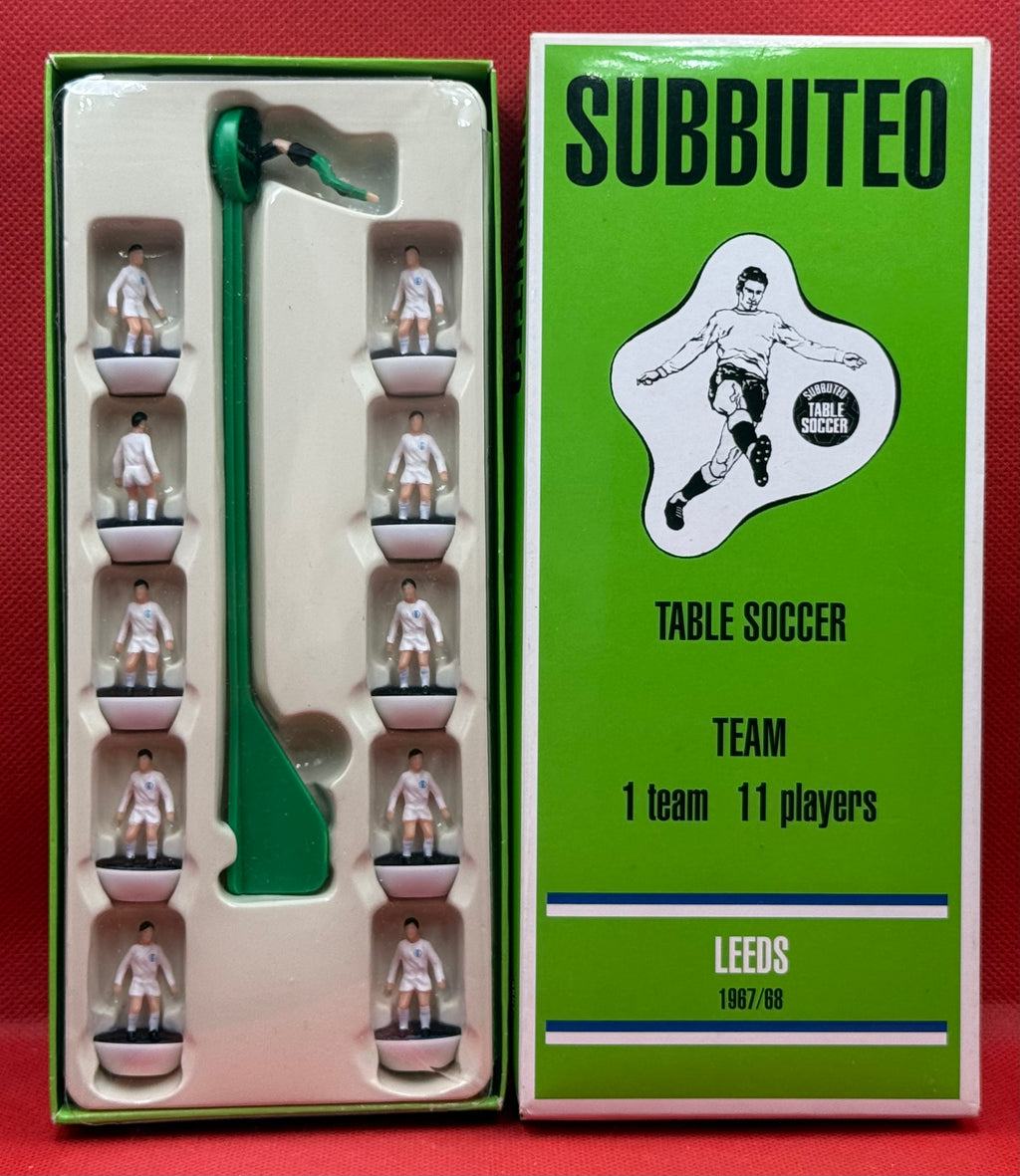 Subbuteo squadra Hw vintage Leggenda Leeds 1967/68 - con libretto