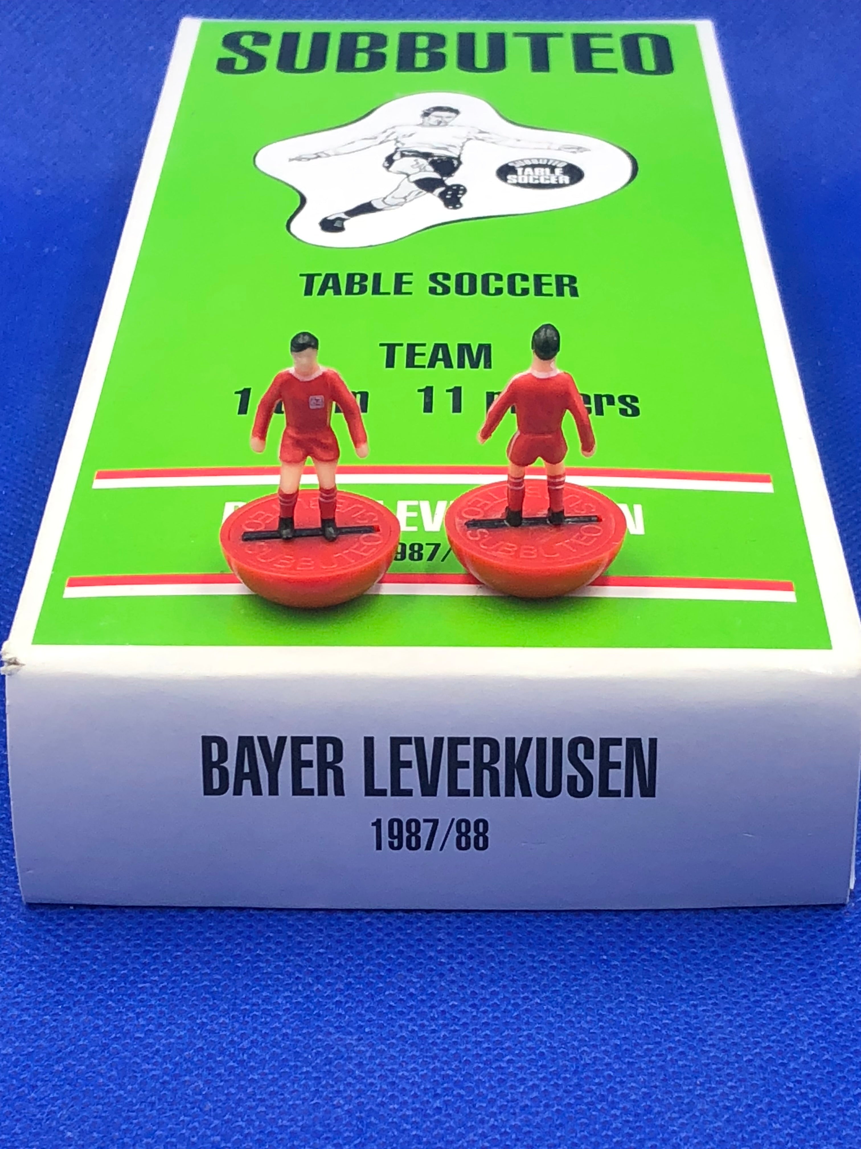 Subbuteo squadra hw vintage leggenda Bayer Leverkusen 1987/88