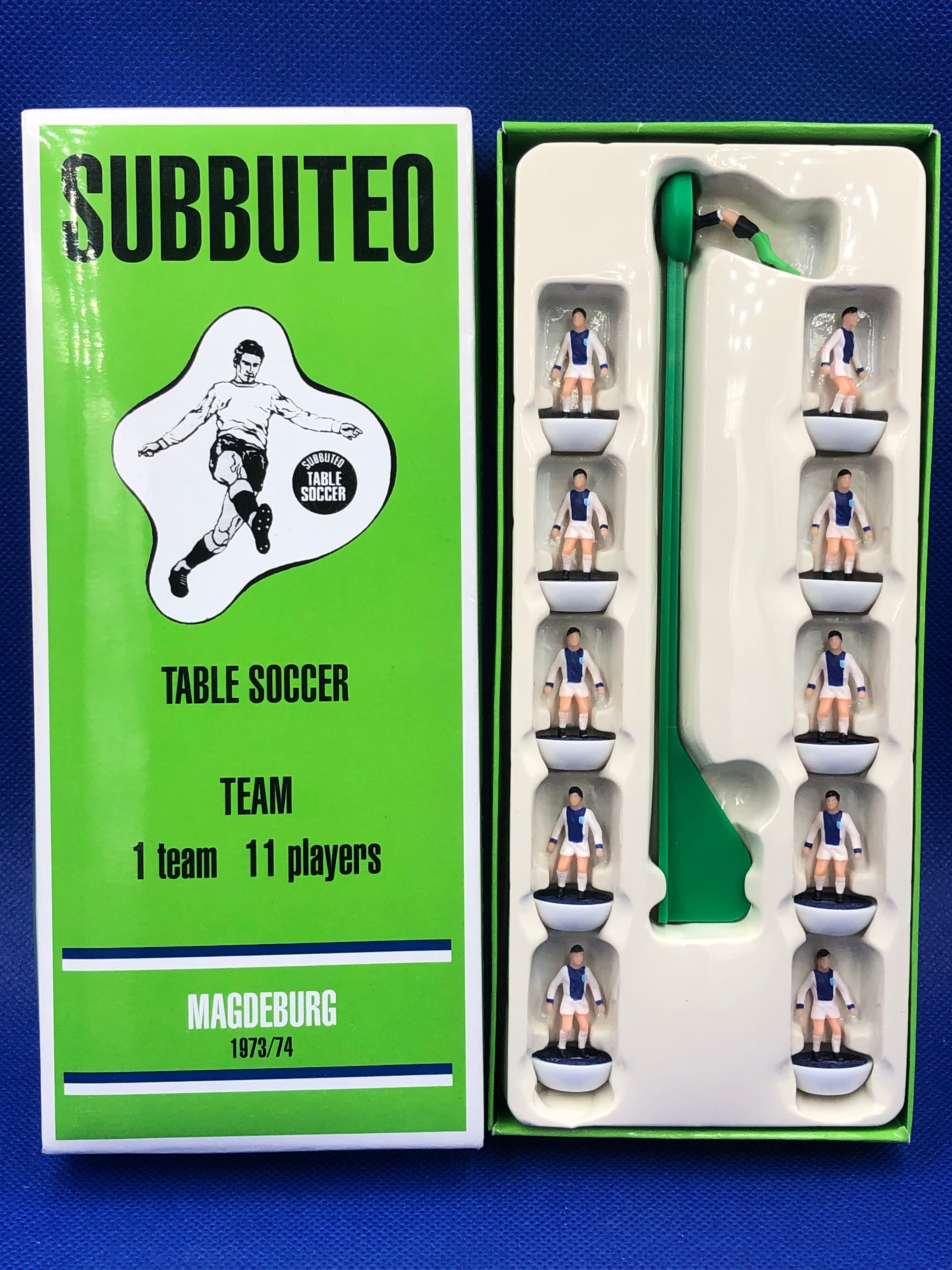 Subbuteo squadra hw vintage leggenda Magdeburg 1973/74
