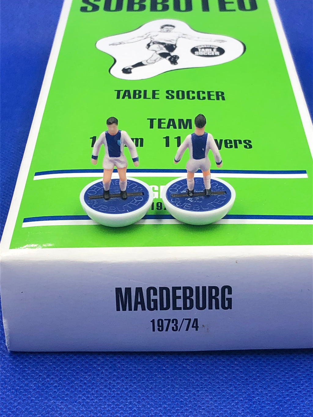 Subbuteo squadra hw vintage leggenda Magdeburg 1973/74
