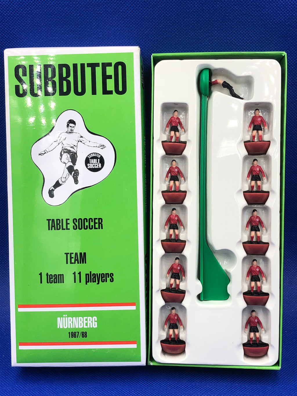 Subbuteo squadra hw vintage leggenda Nurnberg 1967/68