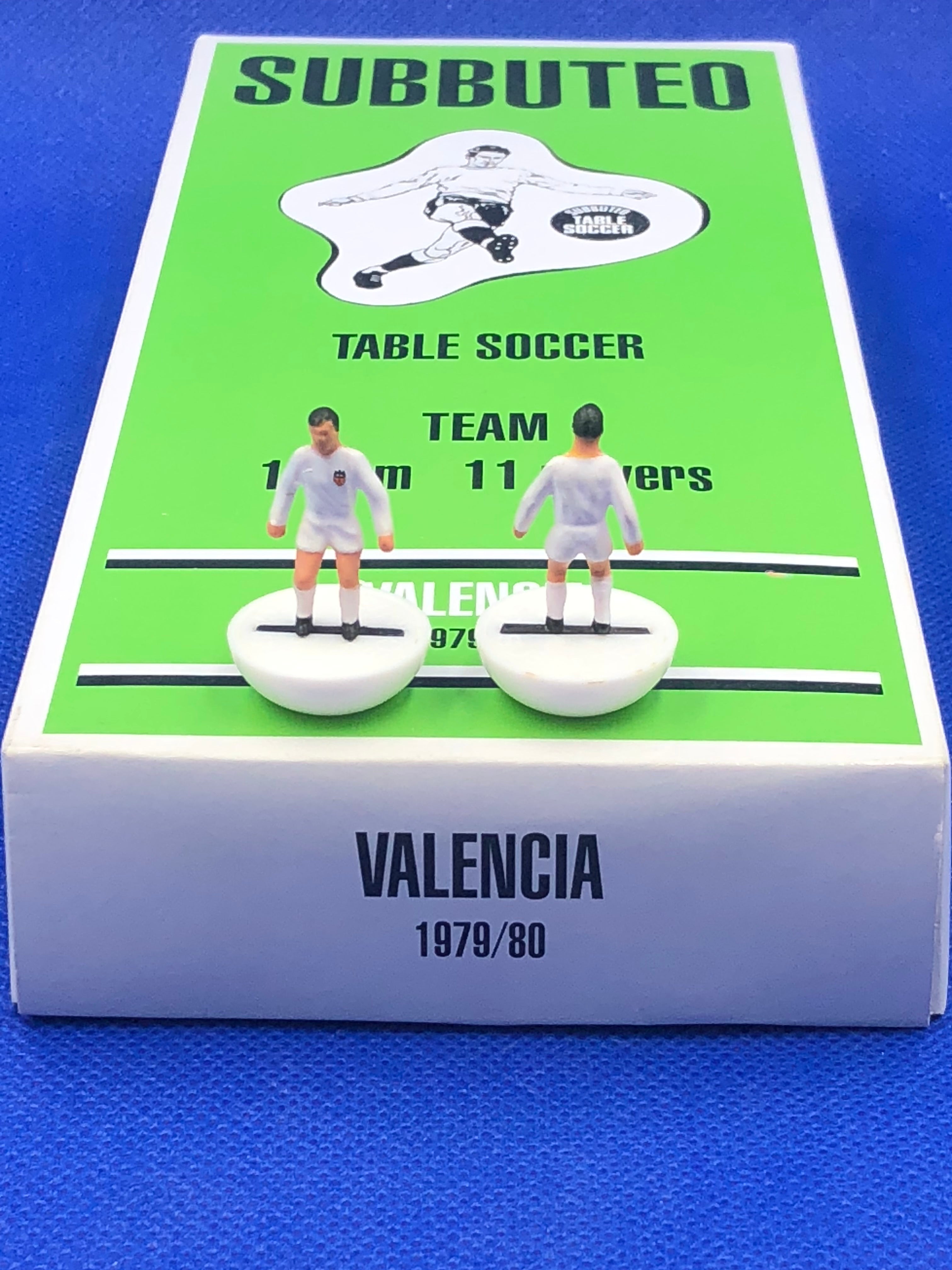 Subbuteo squadra hw vintage leggenda Valencia 1979/80