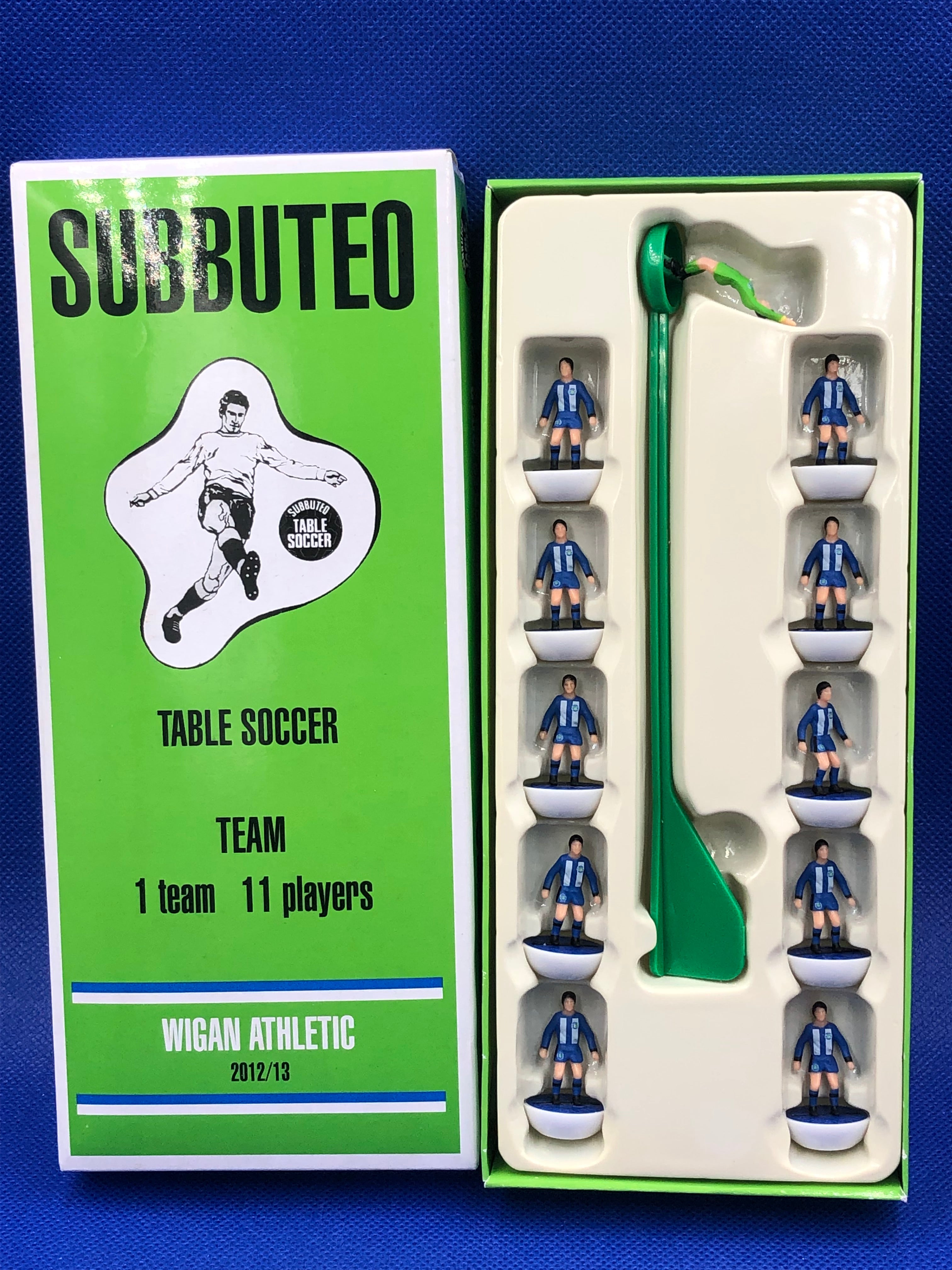 Subbuteo squadra hw vintage leggenda Wigan Athletic 2012/13