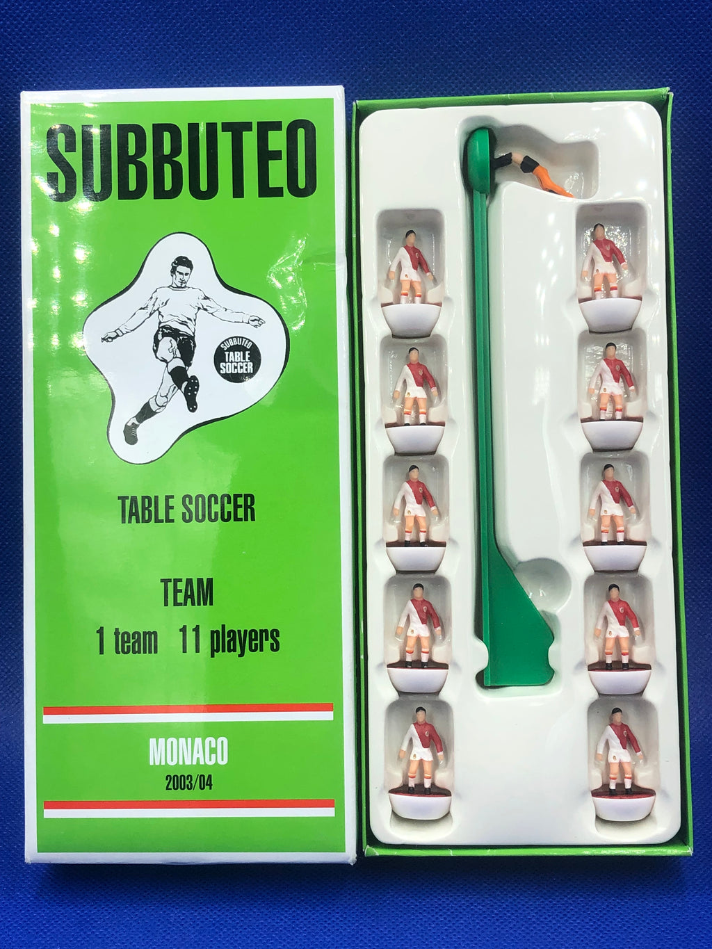 Subbuteo squadra hw vintage leggenda Monaco 2003/04