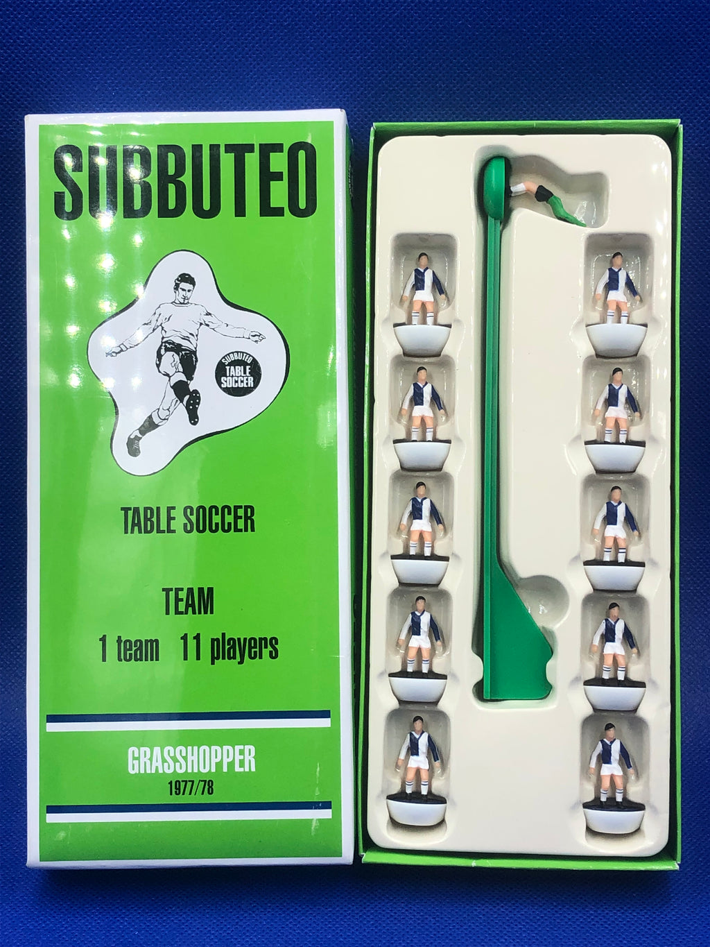 Subbuteo squadra hw vintage leggenda Grasshopper 1977/78