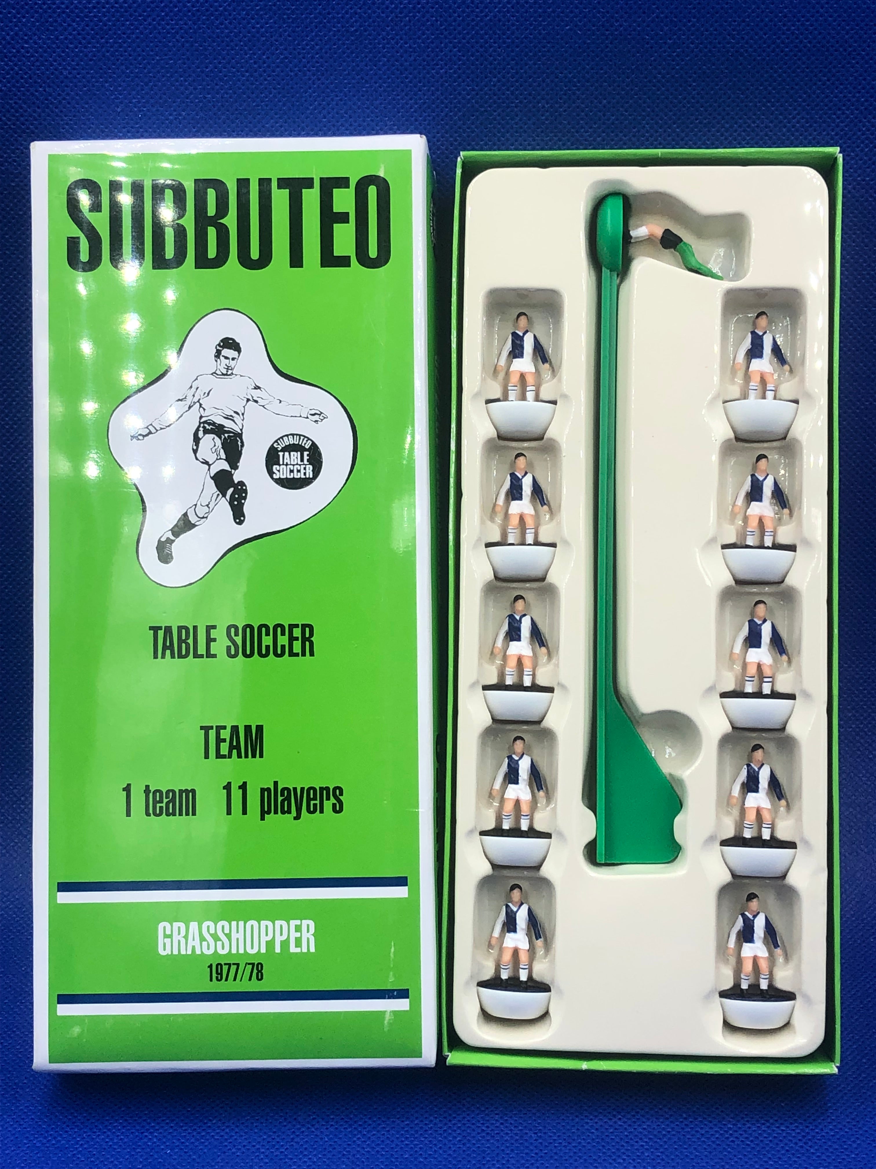 Subbuteo squadra hw vintage leggenda Grasshopper 1977/78