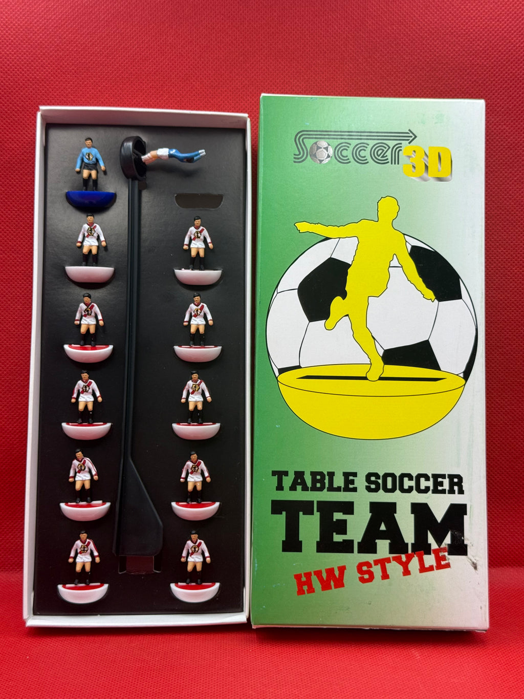 Soccer 3d squadra HW Rayo Vallecano - Dipinta a mano