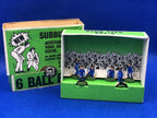 Subbuteo set 6 Ball Boys divisa blu C134