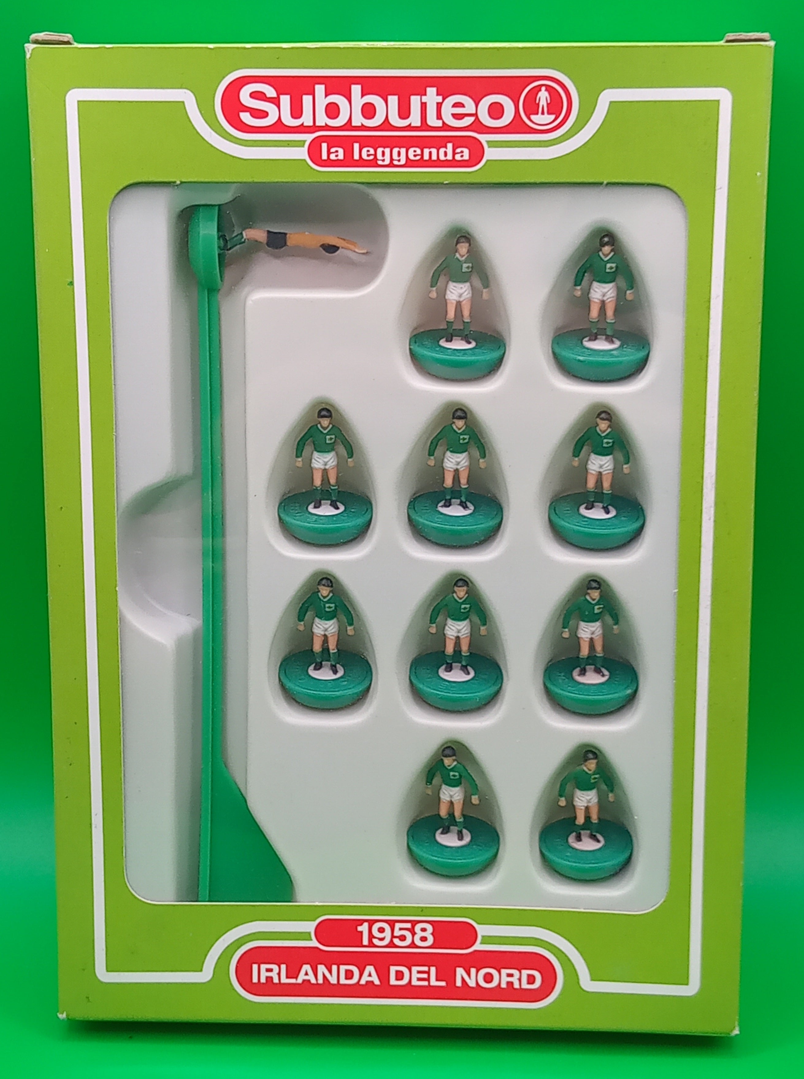 Subbuteo 'serie la leggenda lw' Irlanda del Nord 1958 - con libretto
