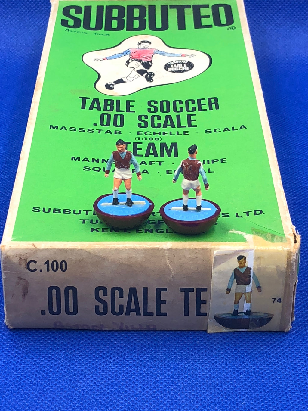 Subbuteo squadra hw Aston Villa ref 074