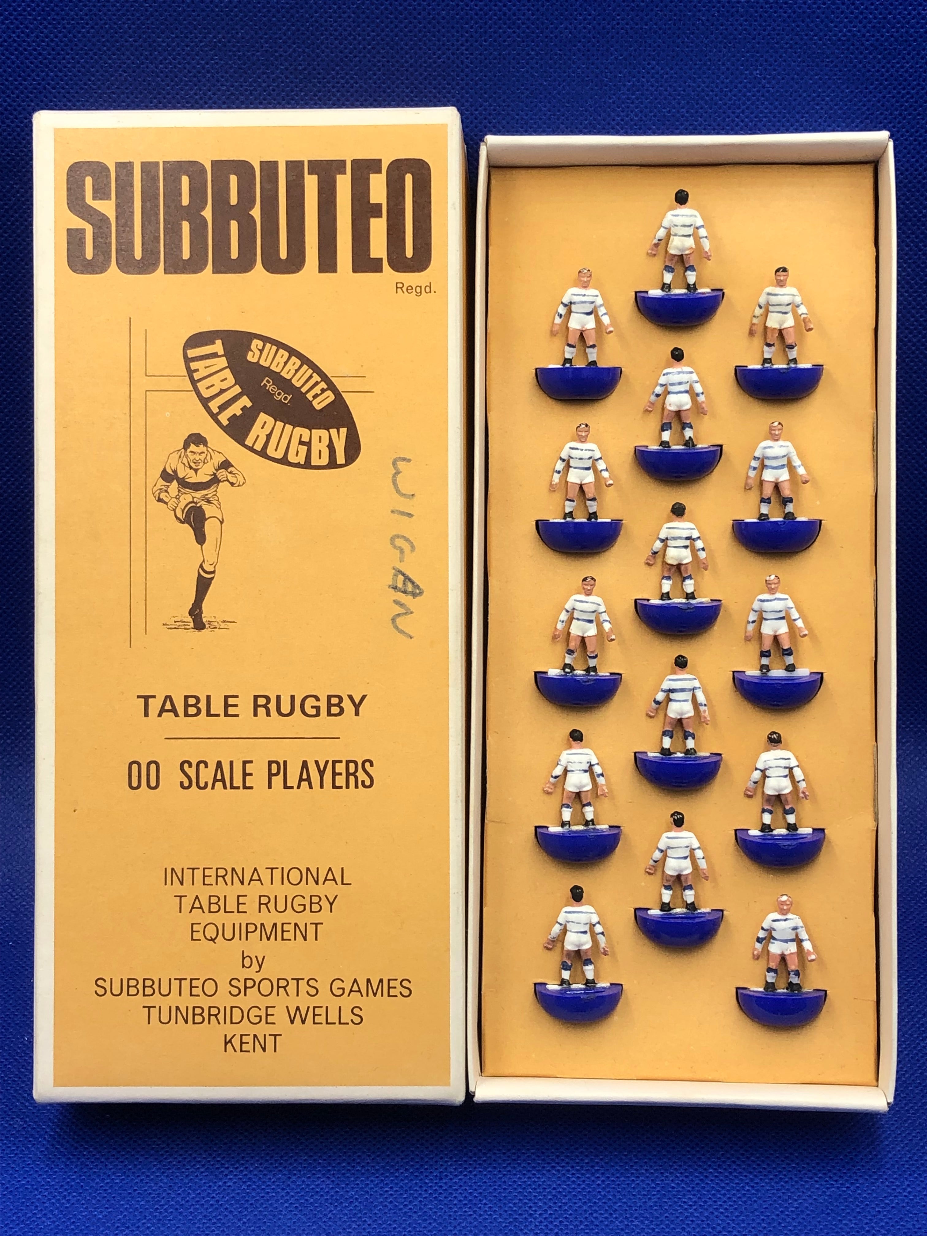 Subbuteo Rugby squadra Halifax ref 10