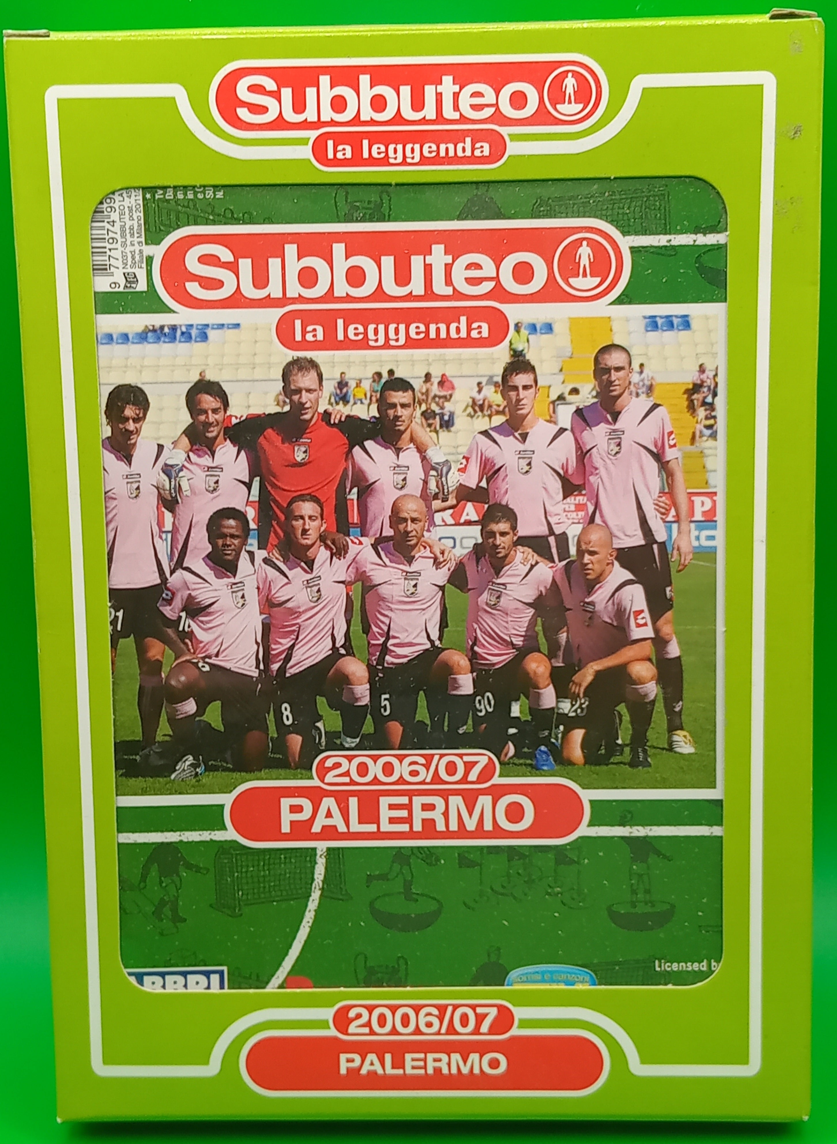 Subbuteo 'serie la leggenda lw' Palermo 2006/07 con libretto