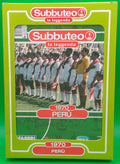 Subbuteo 'serie la leggenda lw' Perù 1970