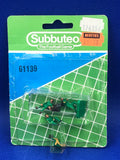 Subbuteo blister panchina con personaggi 61139