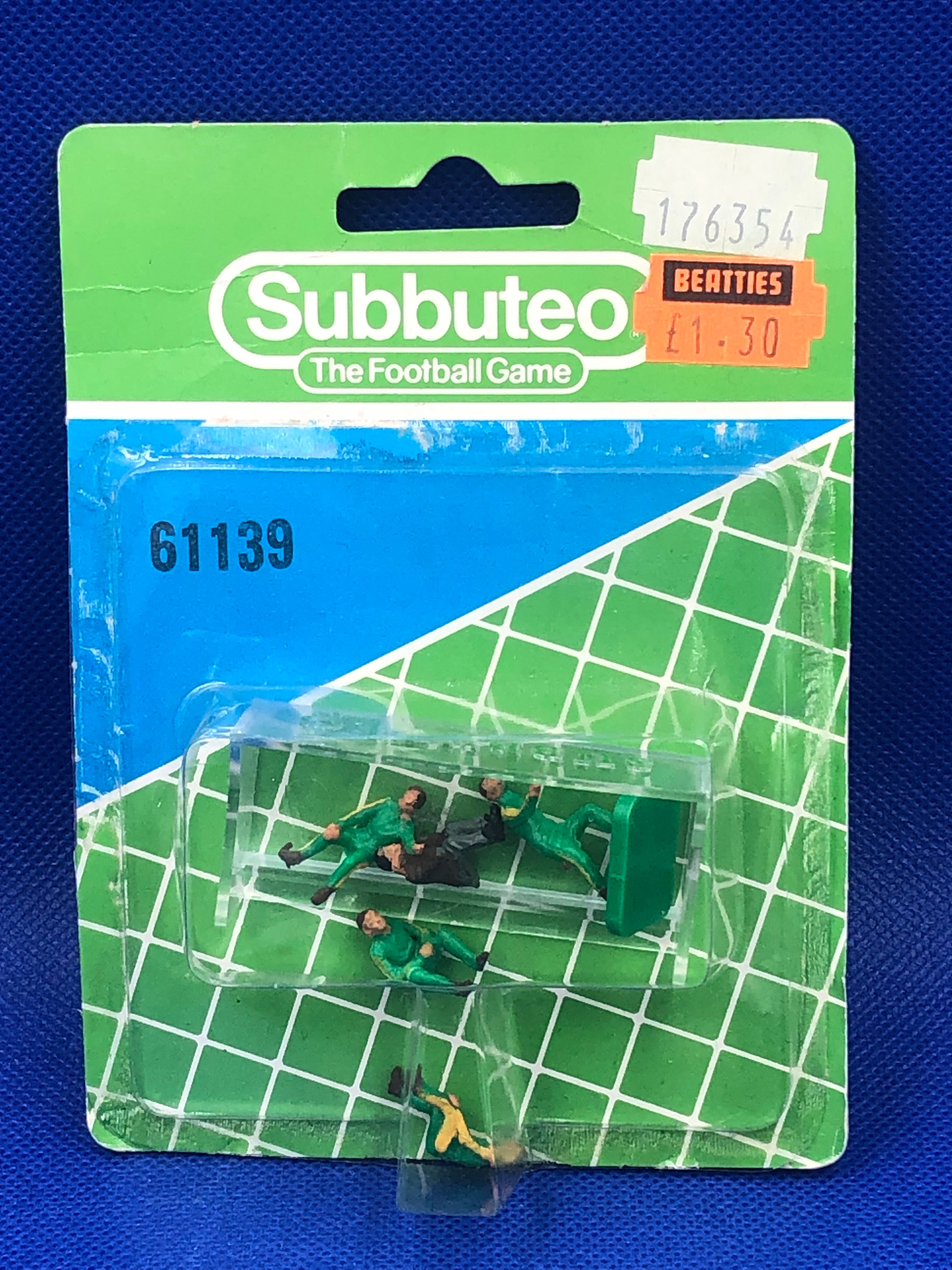 Subbuteo blister panchina con personaggi 61139