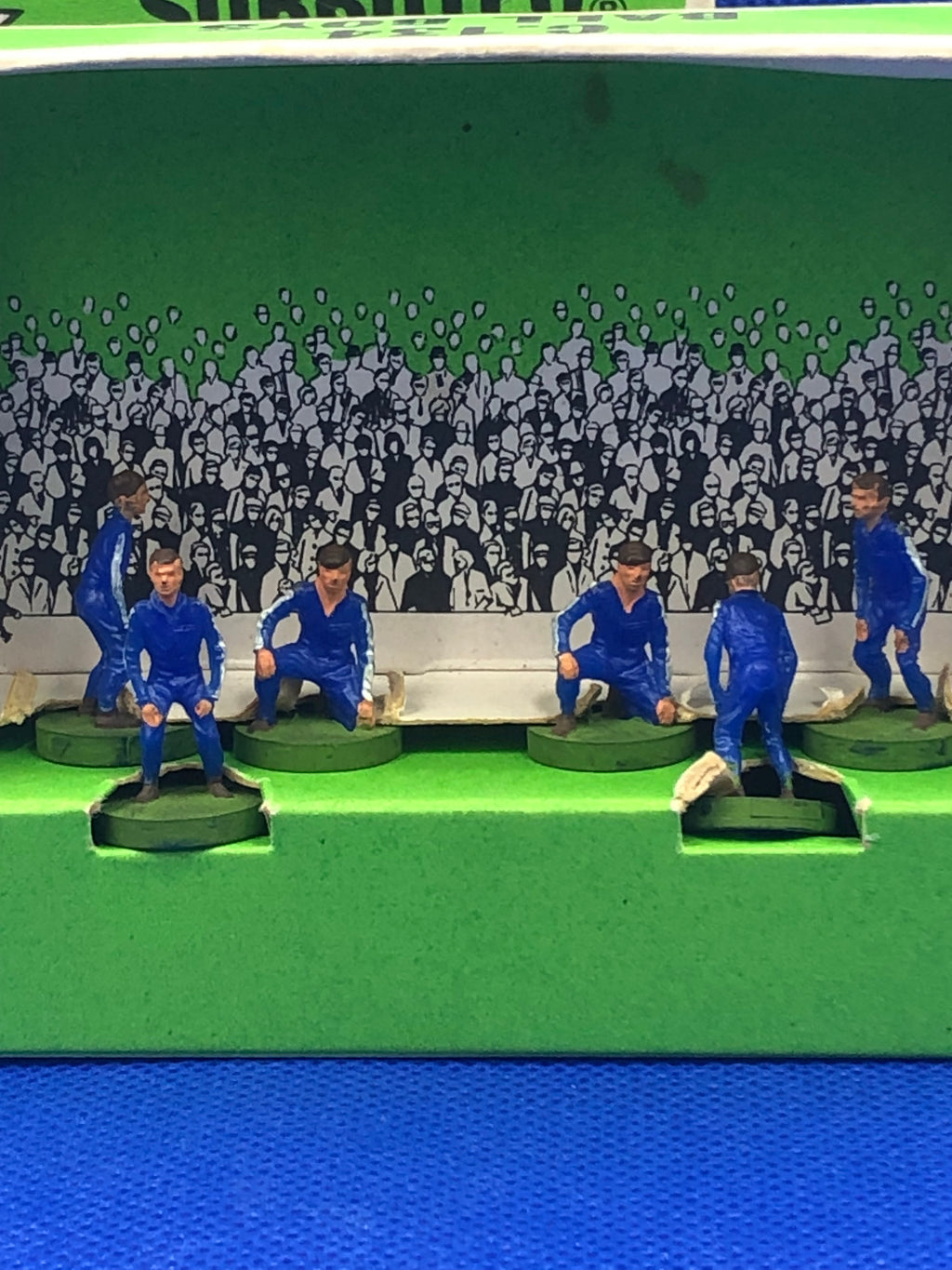 Subbuteo set 6 Ball Boys divisa blu C134