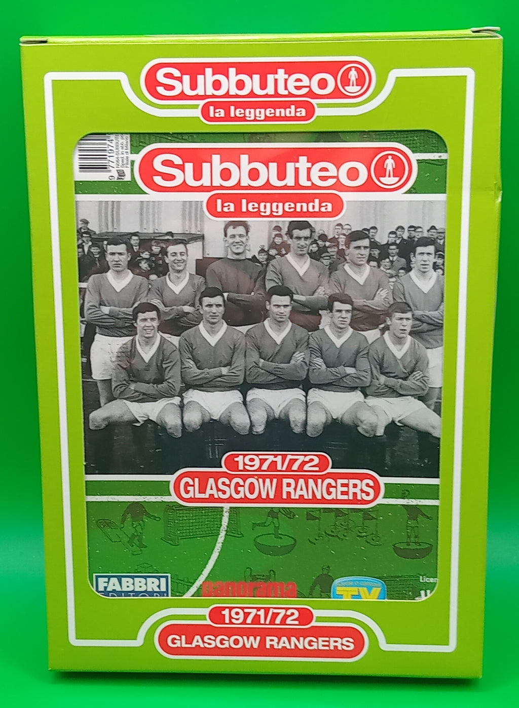 Subbuteo 'serie la leggenda lw' Rangers 1971/72 - con libretto