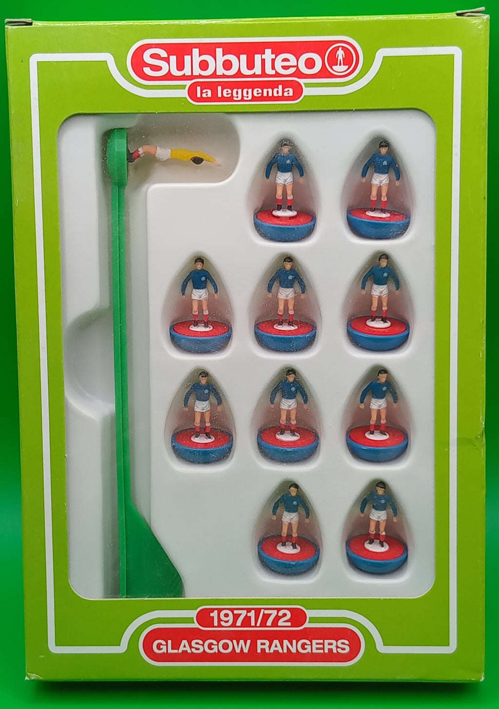 Subbuteo 'serie la leggenda lw' Rangers 1971/72 - con libretto