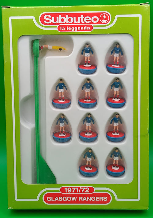 Subbuteo 'serie la leggenda lw' Rangers 1971/72 - con libretto
