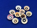 Subbuteo kit 10 basi hw originali prive di inner - Bianche