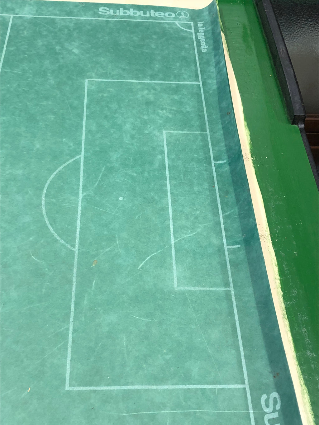 Subbuteo campo gommato serie 'La Leggenda' - Macchiato