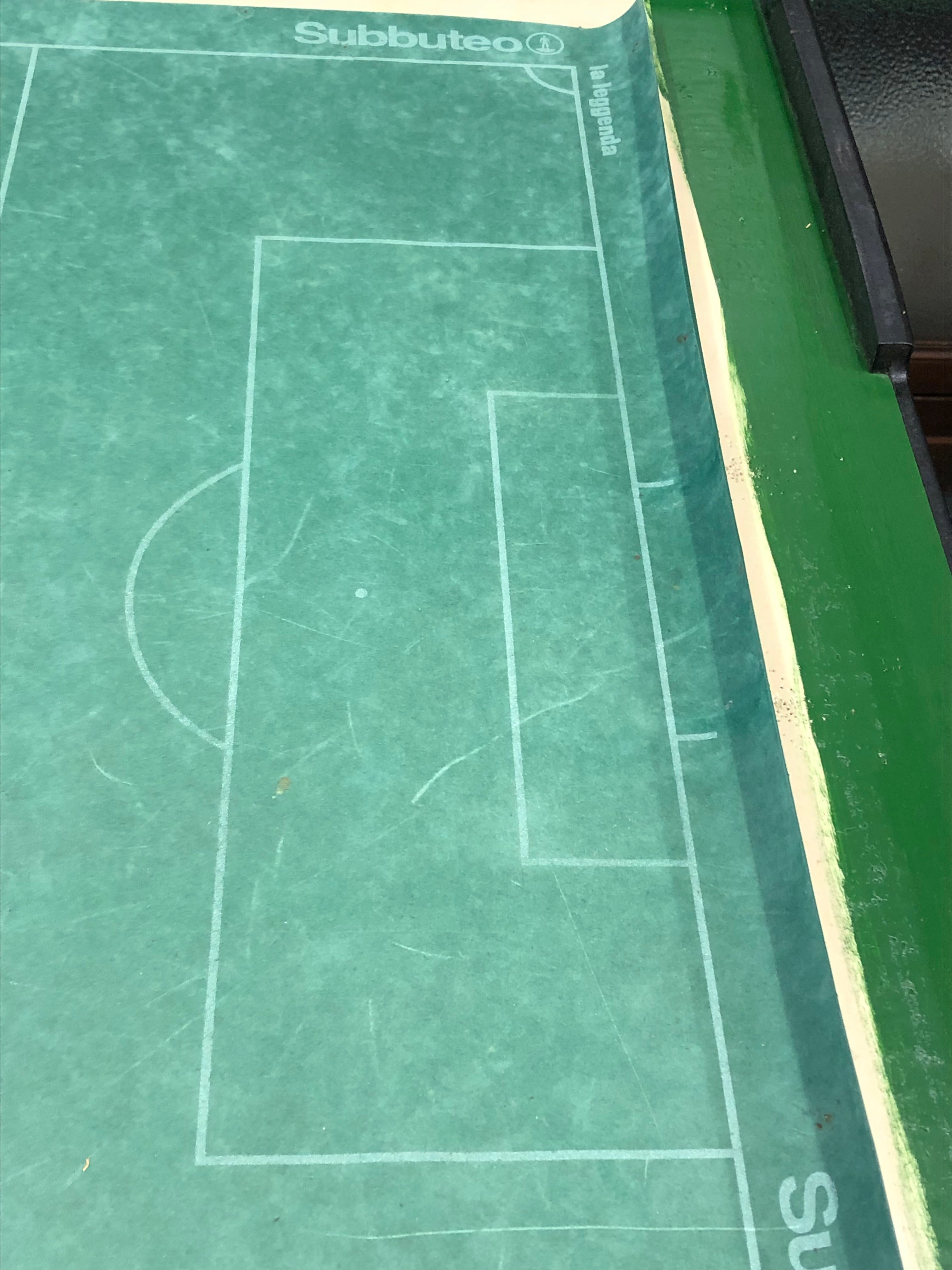Subbuteo campo gommato serie 'La Leggenda' - Macchiato