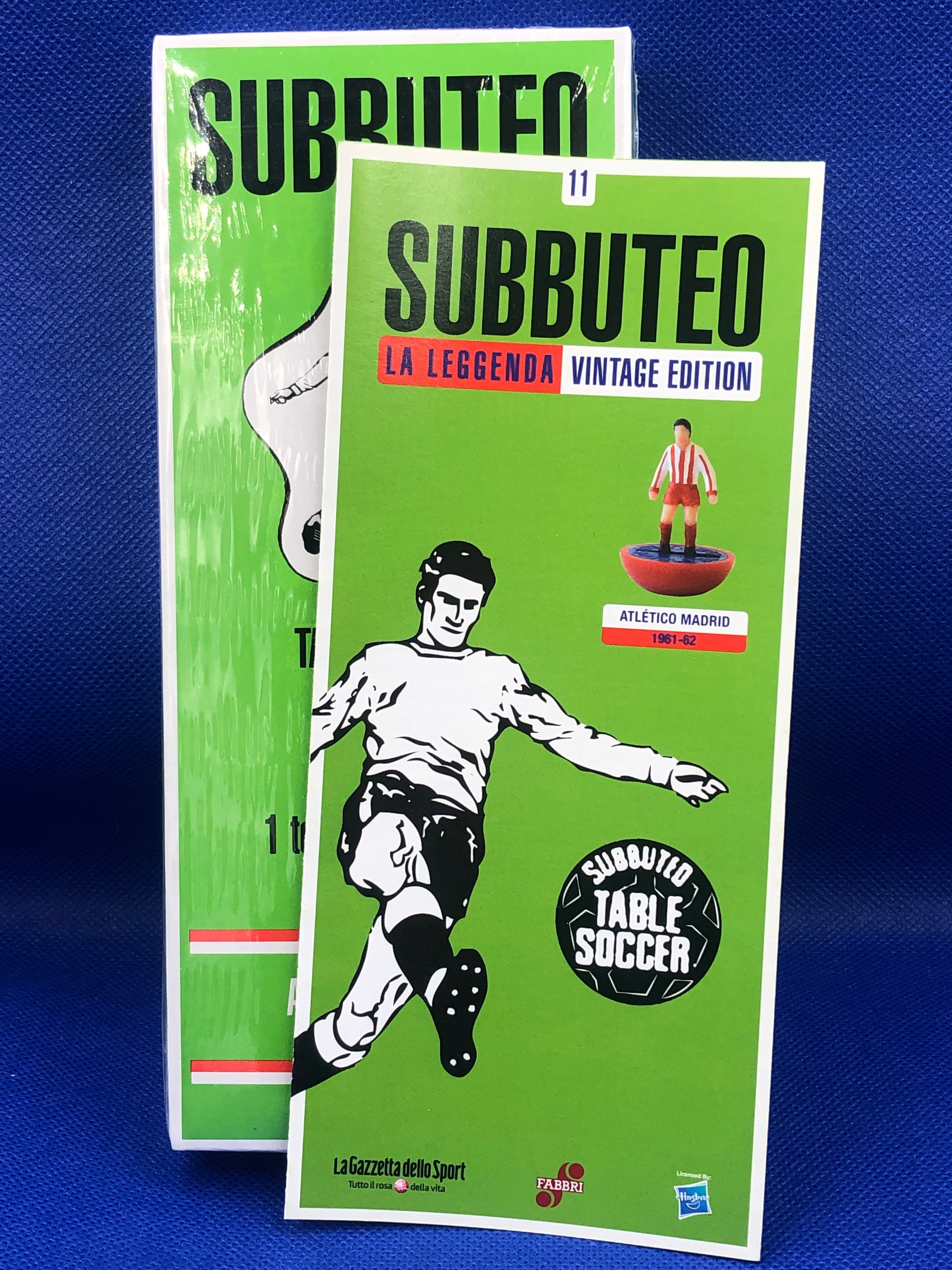 Subbuteo squadra hw vintage leggenda Atletico Madrid 1961/62 - sigillata