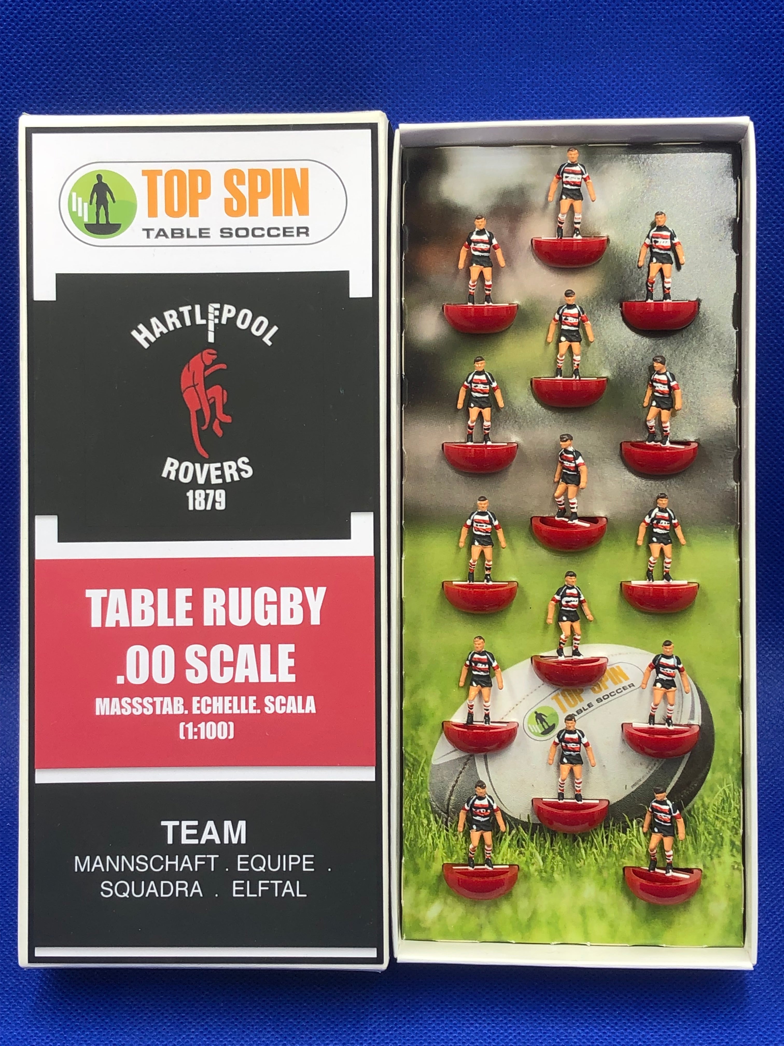 Topspin squadra Rugby Hartlepool Rovers