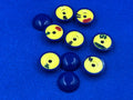 Subbuteo kit 10 basi lw originali da ripulire - Blu/Giallo