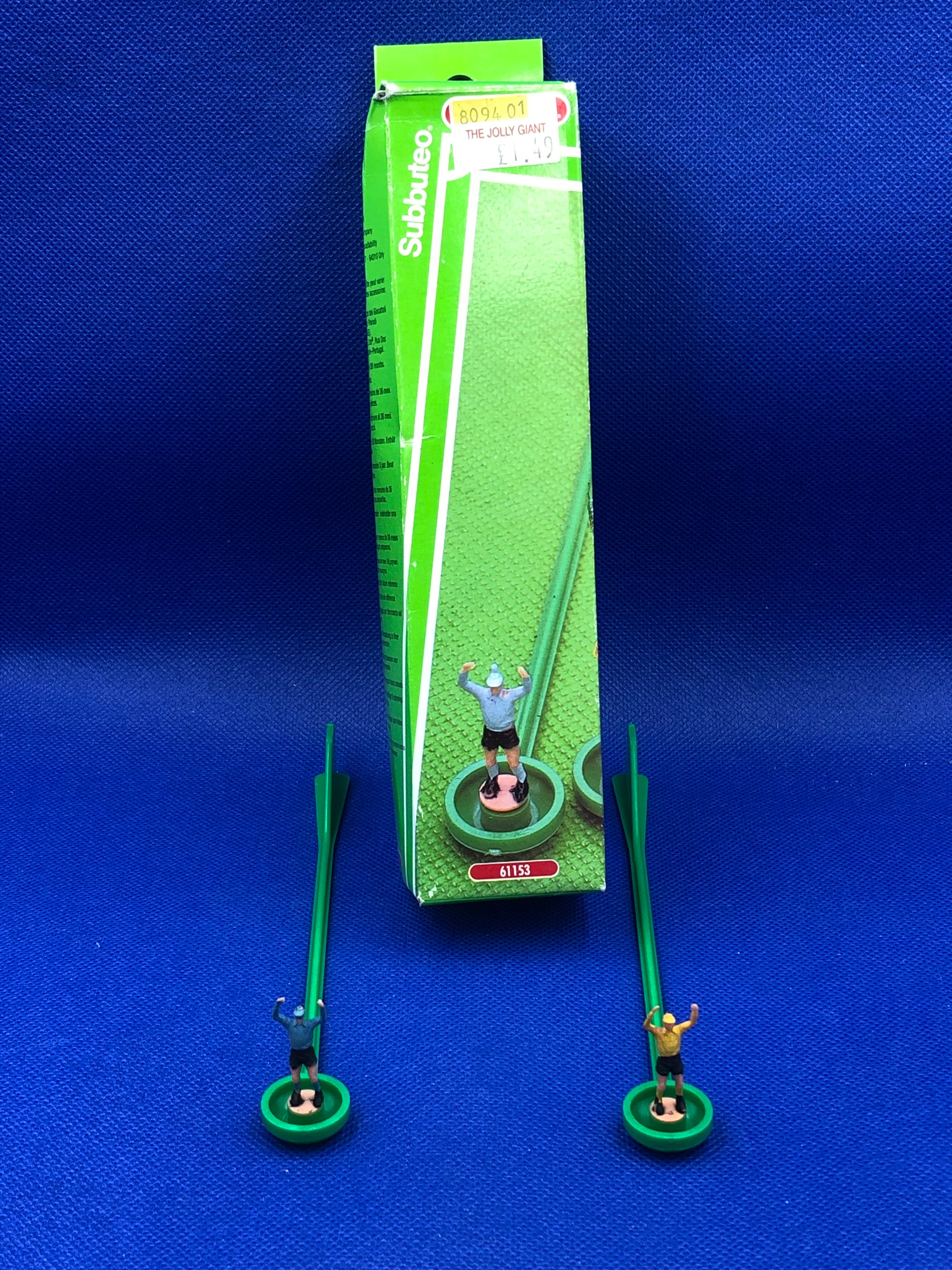 Subbuteo coppia portieri con cappellino 61153