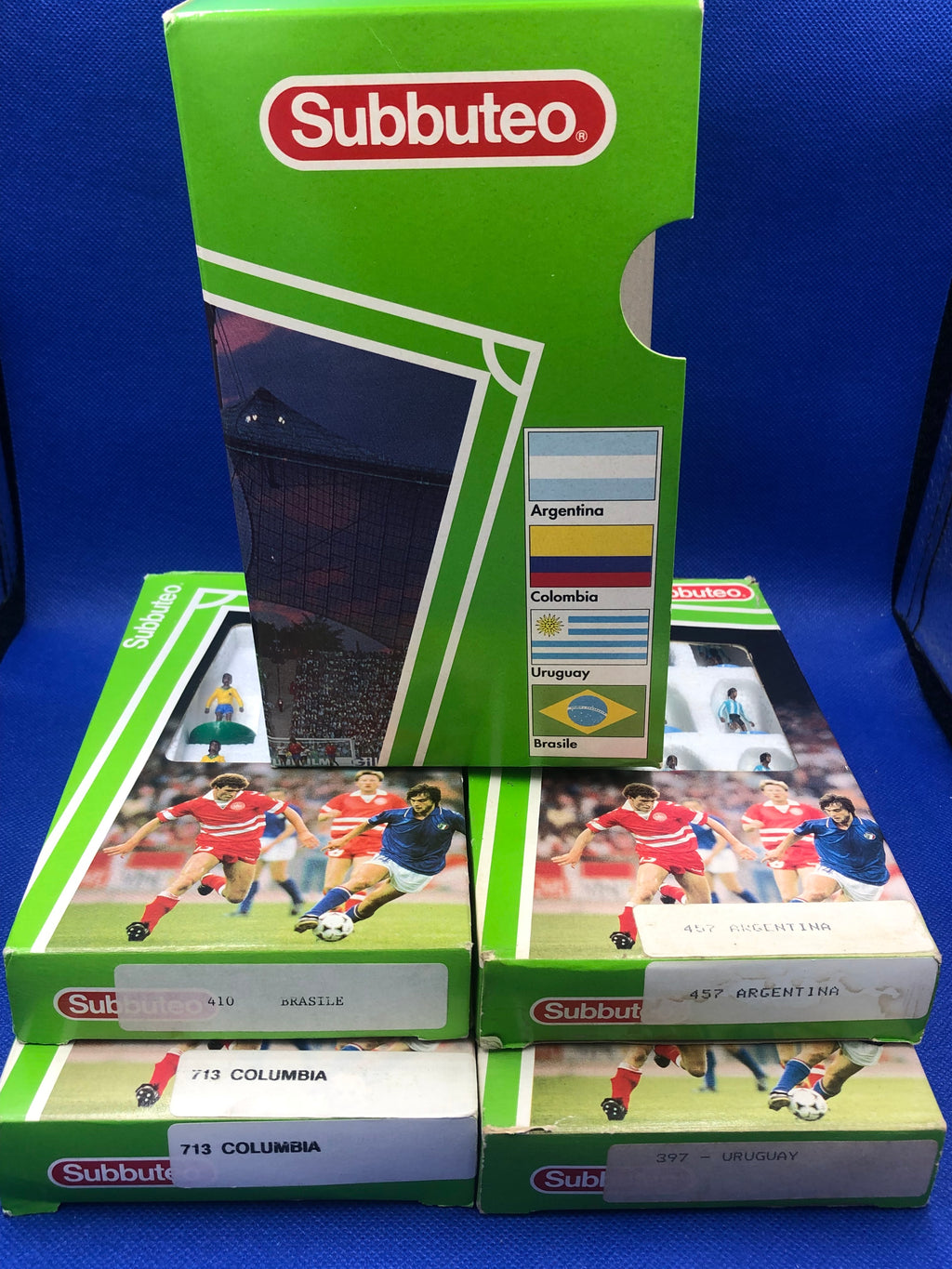 Subbuteo set Pack Teams Italia '90 - Squadre Sudamericane