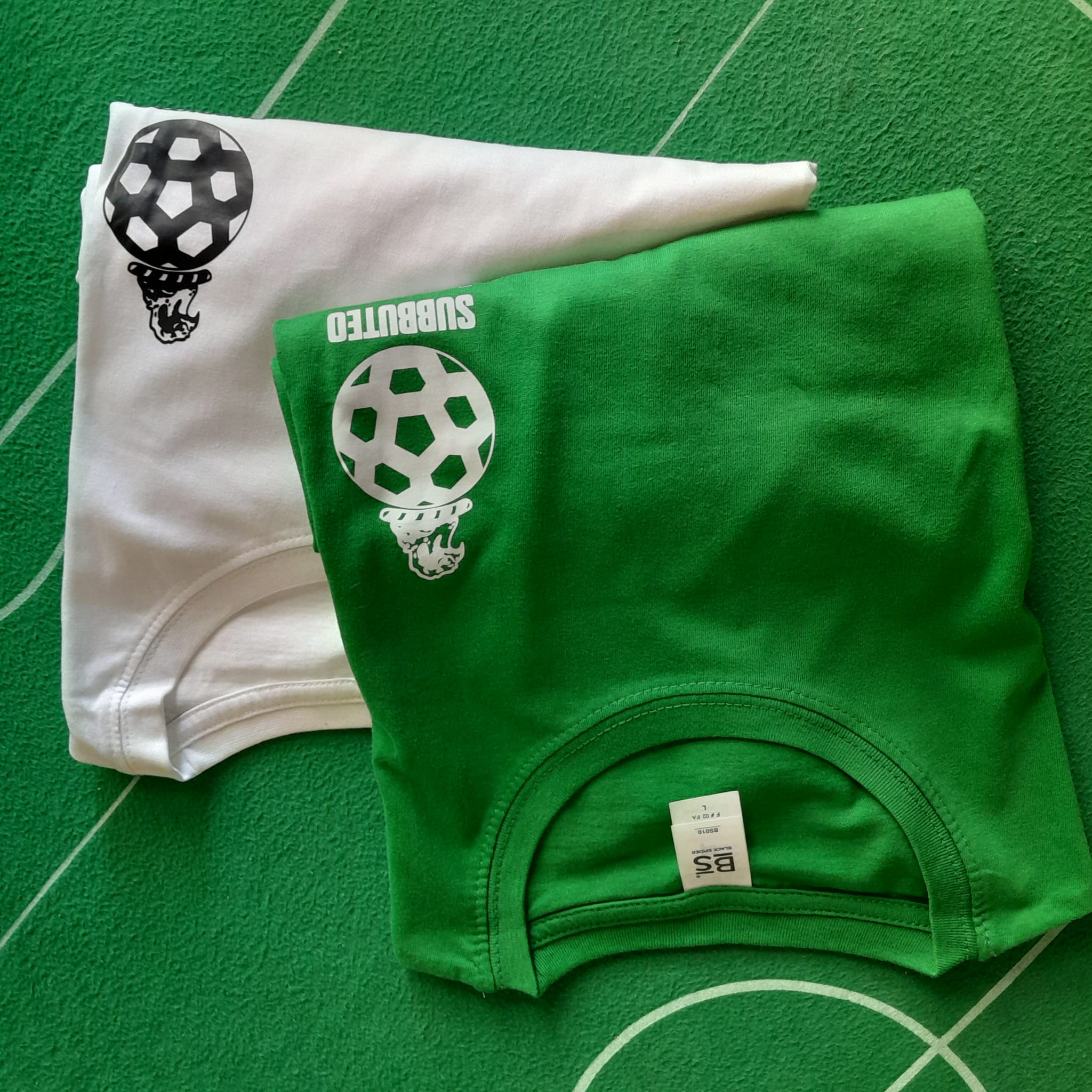 Subbuteolab T-shirt in cotone con logo