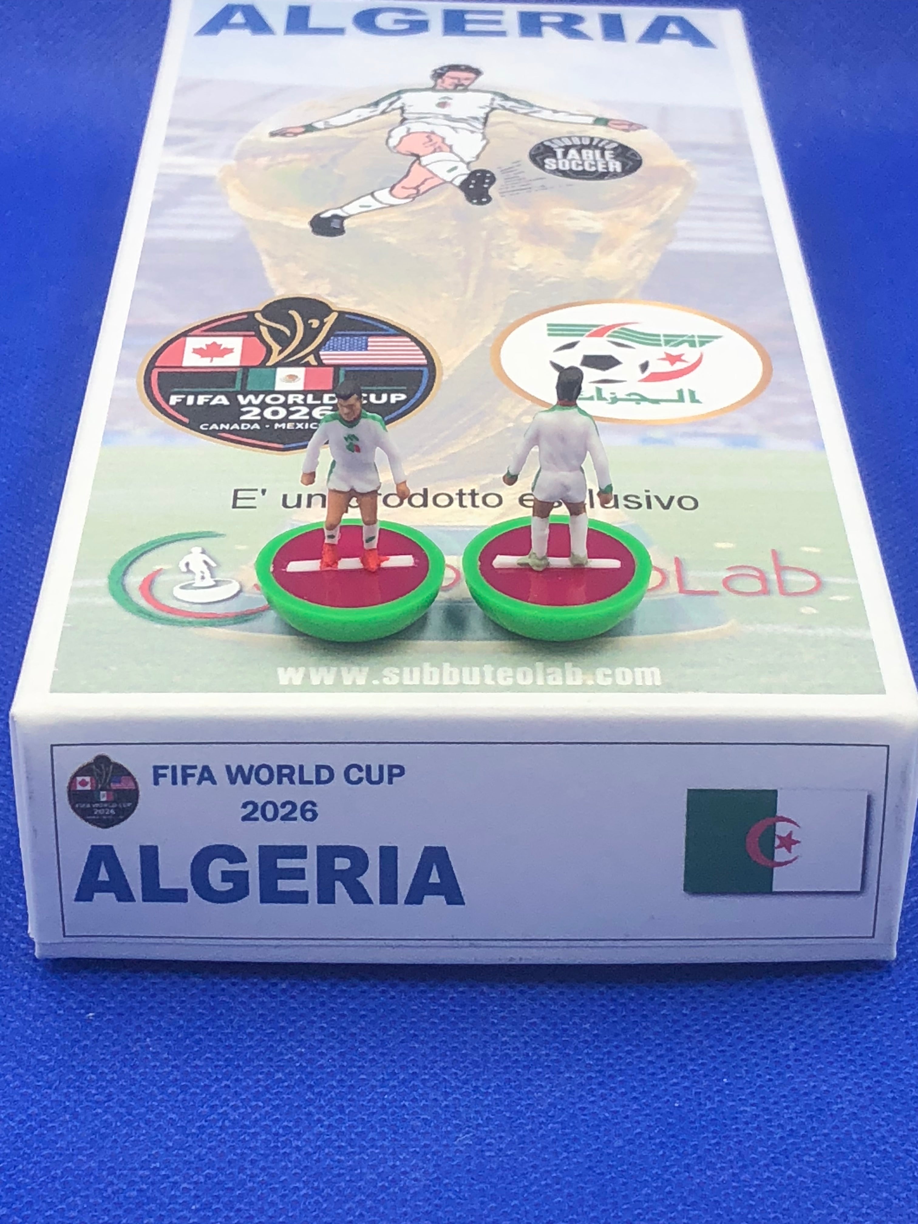 Subbuteolab collana mondiali 2026 Algeria - dipinta a mano