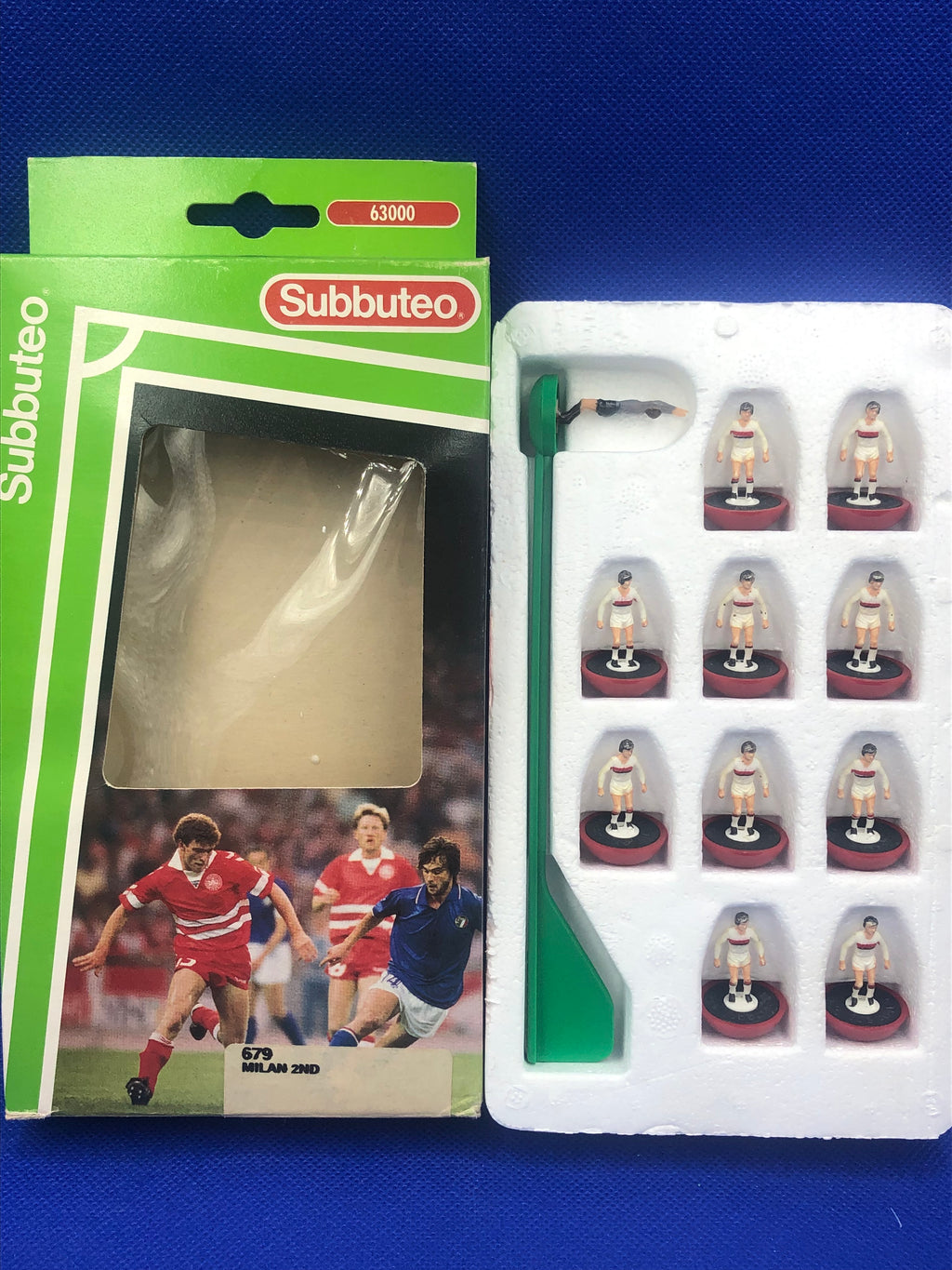 Subbuteo squadra base LW Milan 2ND ref 679