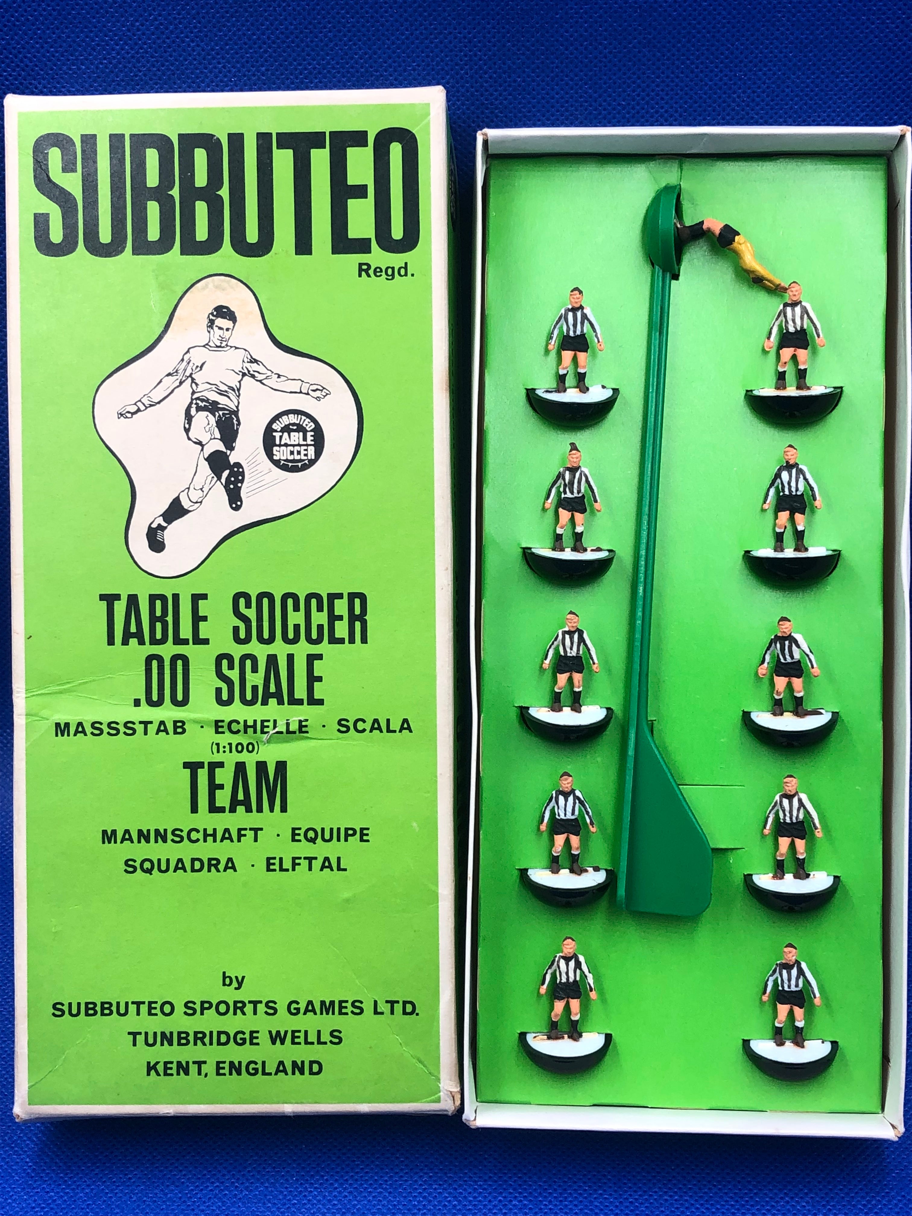 Subbuteo squadra HW Newcastle United ref 8