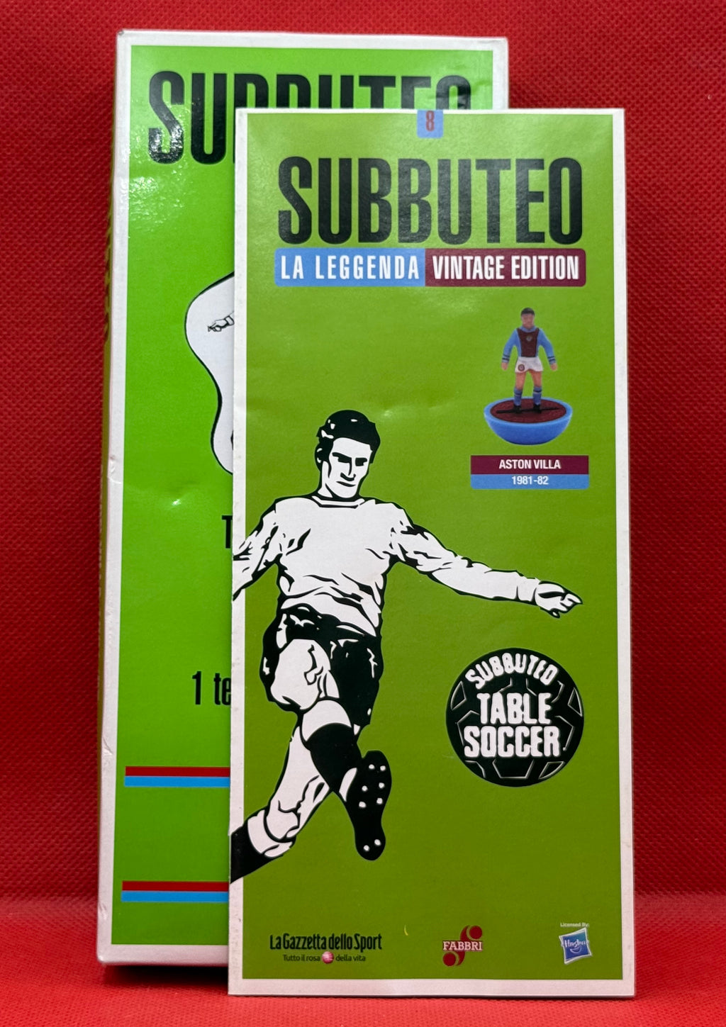 Subbuteo squadra hw vintage leggenda Aston Villa 1981/82 - con libretto