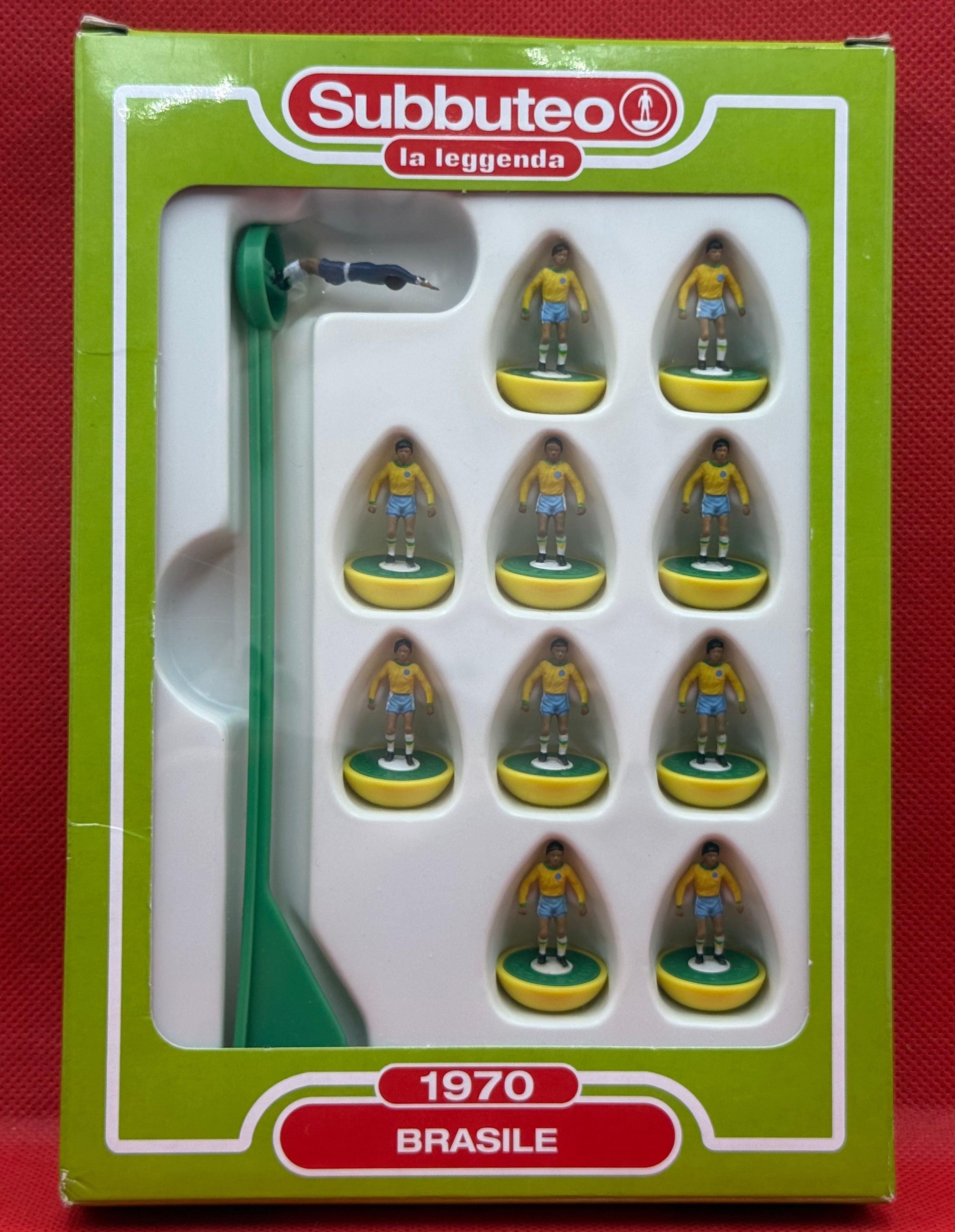 Subbuteo 'serie la leggenda Lw' Brasile 1970 - con libretto