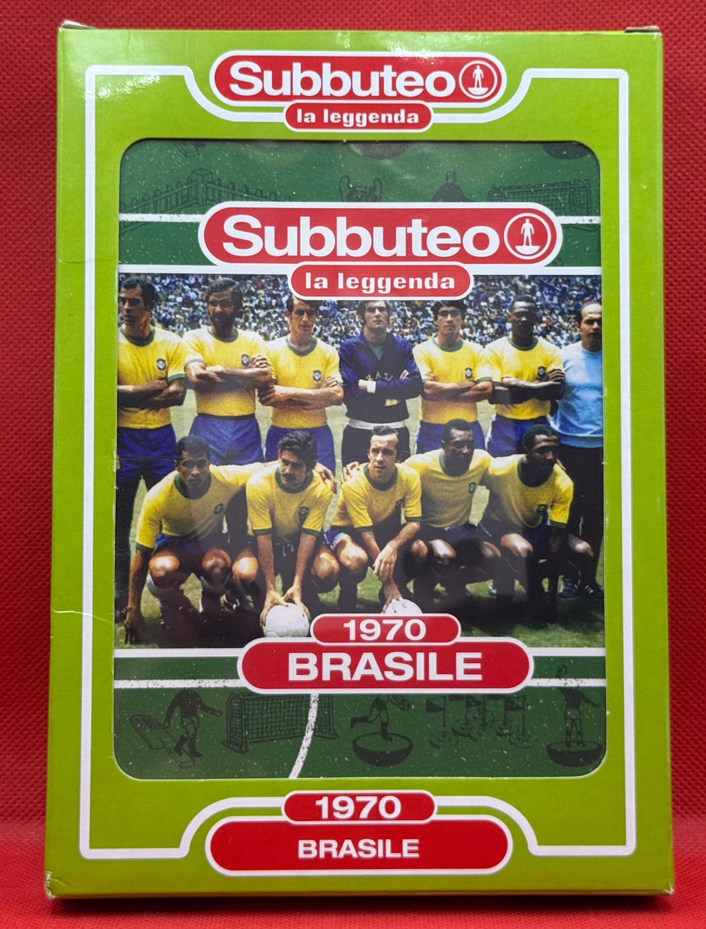 Subbuteo 'serie la leggenda Lw' Brasile 1970 - con libretto