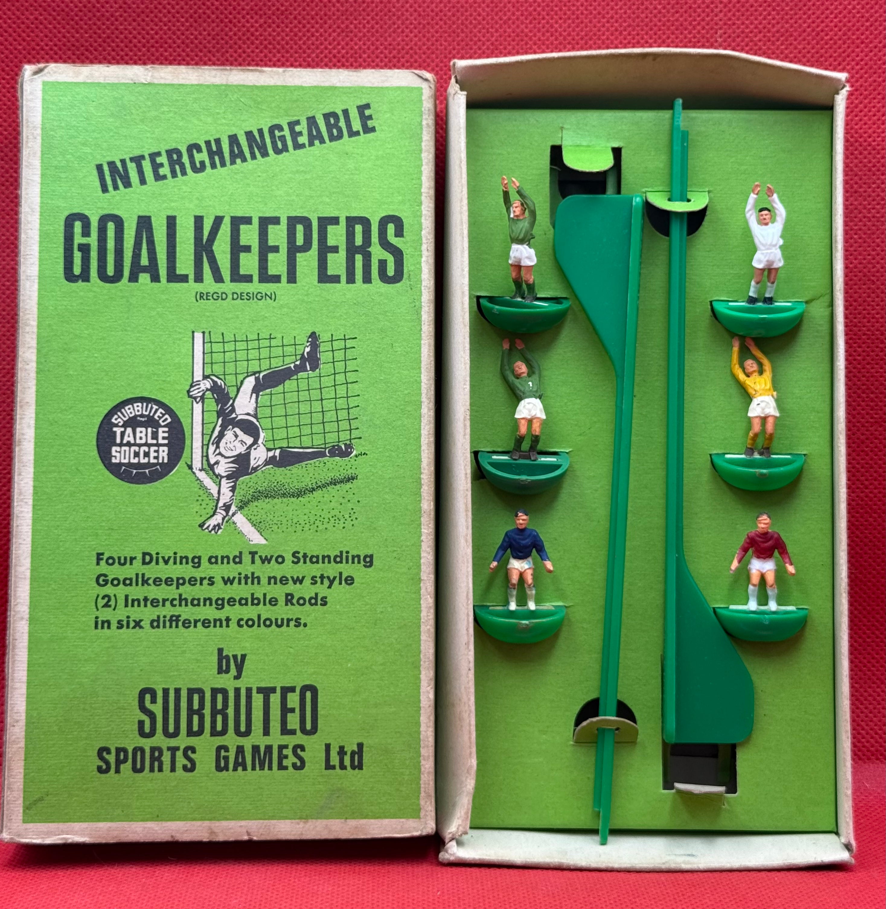 Subbuteo Interchangeable GoalKeepers Hw C133