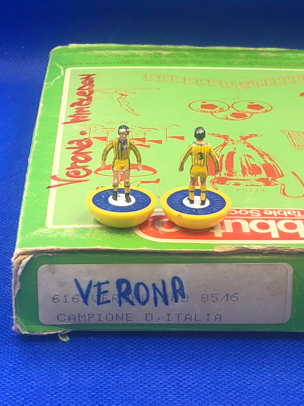 Subbuteo squadra base LW Verona Campione D'Italia 1985/86 ref 616