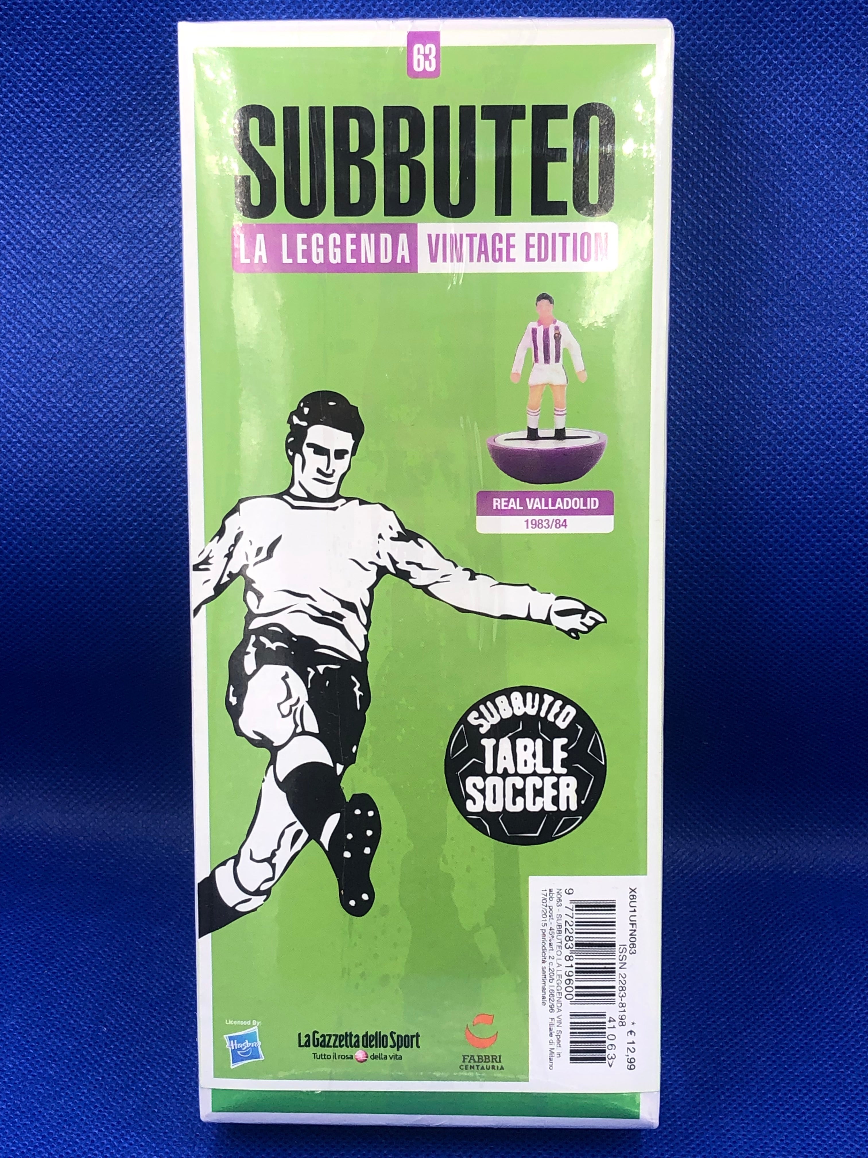Subbuteo squadra hw vintage leggenda Real Valladolid 1983/84 - sigillata
