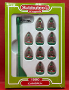 Subbuteo 'serie la leggenda Lw' Camerun 1990 - con libretto