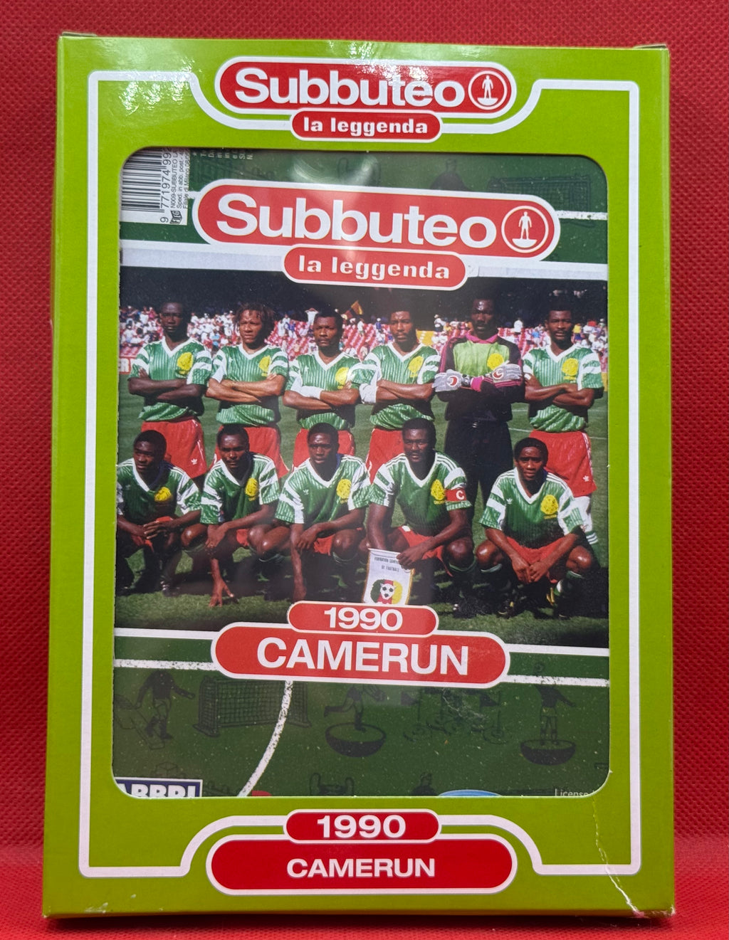Subbuteo 'serie la leggenda Lw' Camerun 1990 - con libretto