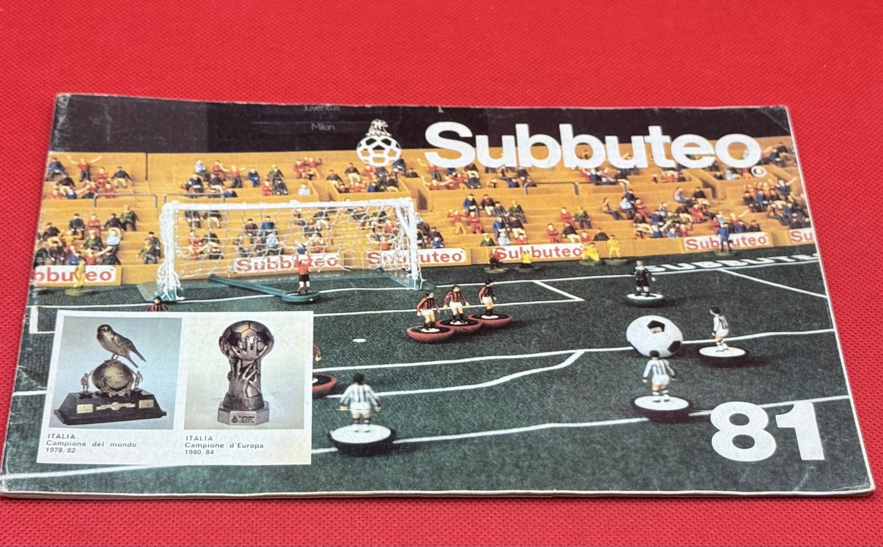 Subbuteo catalogo 1981
