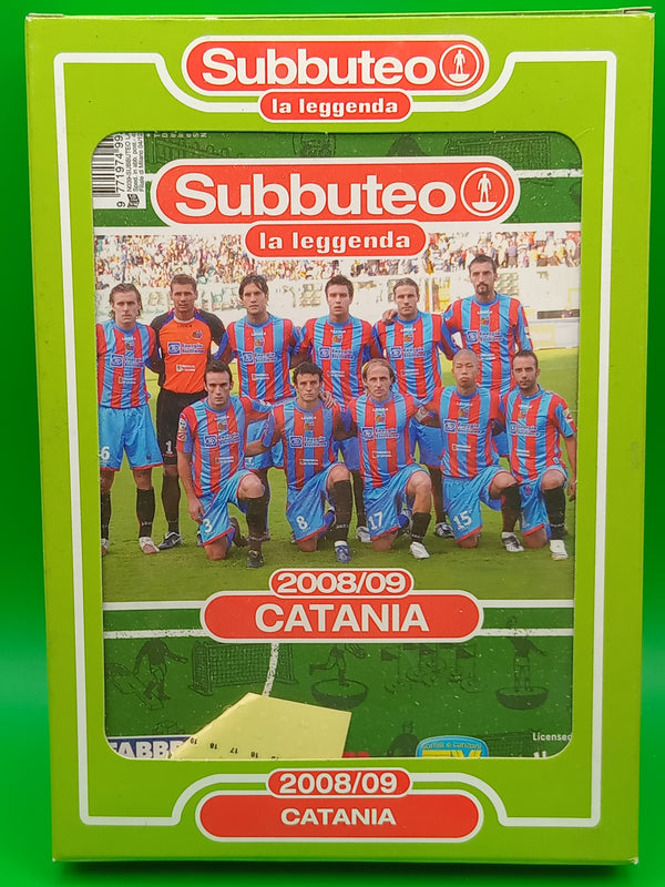 Subbuteo 'serie la leggenda lw' Catania 2008/09 con libretto