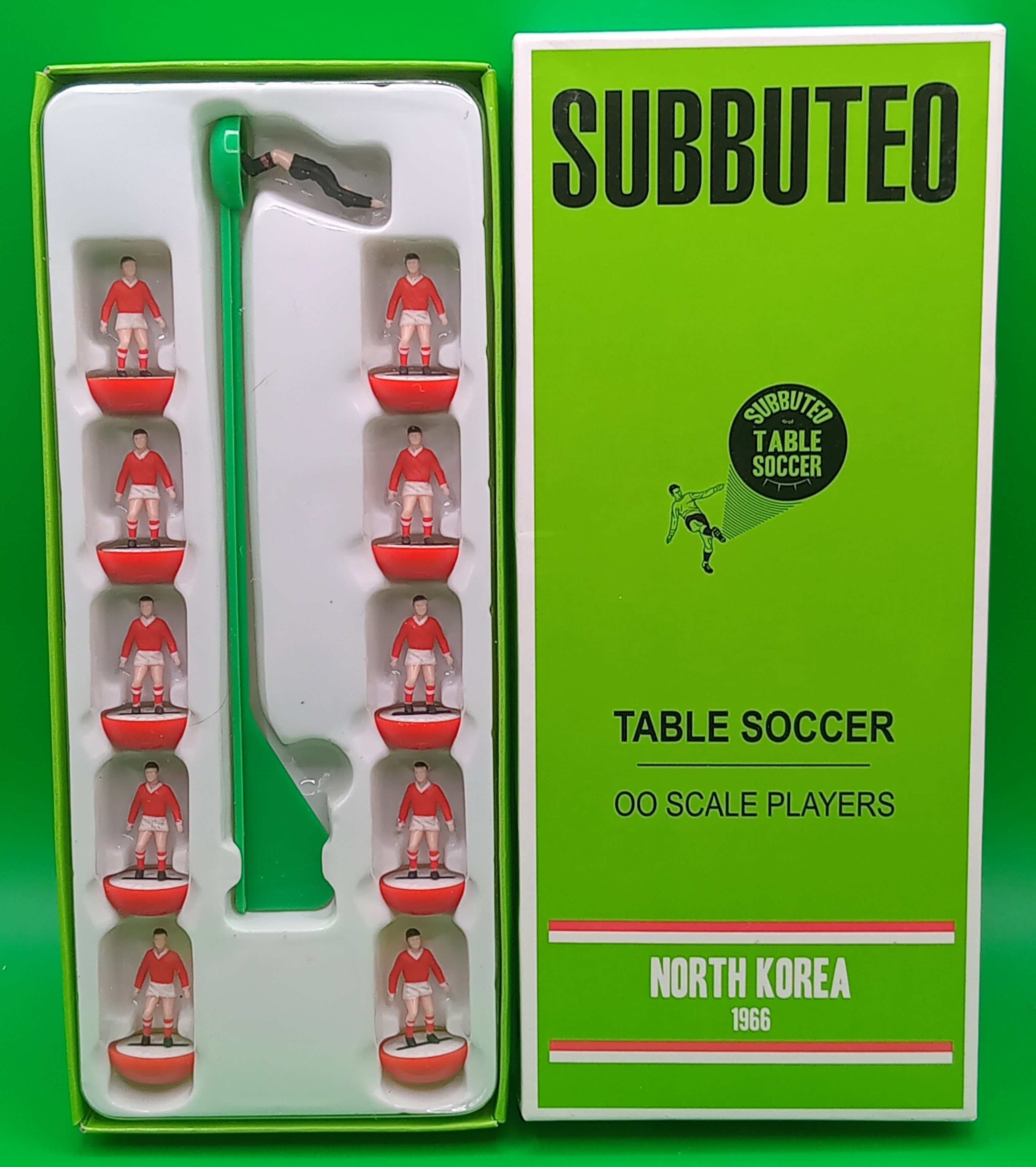 Subbuteo squadra hw platinum leggenda Corea Del Nord 1966 - con libretto
