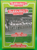 Subbuteo 'serie la leggenda lw' Corea Del Nord 1966 con libretto