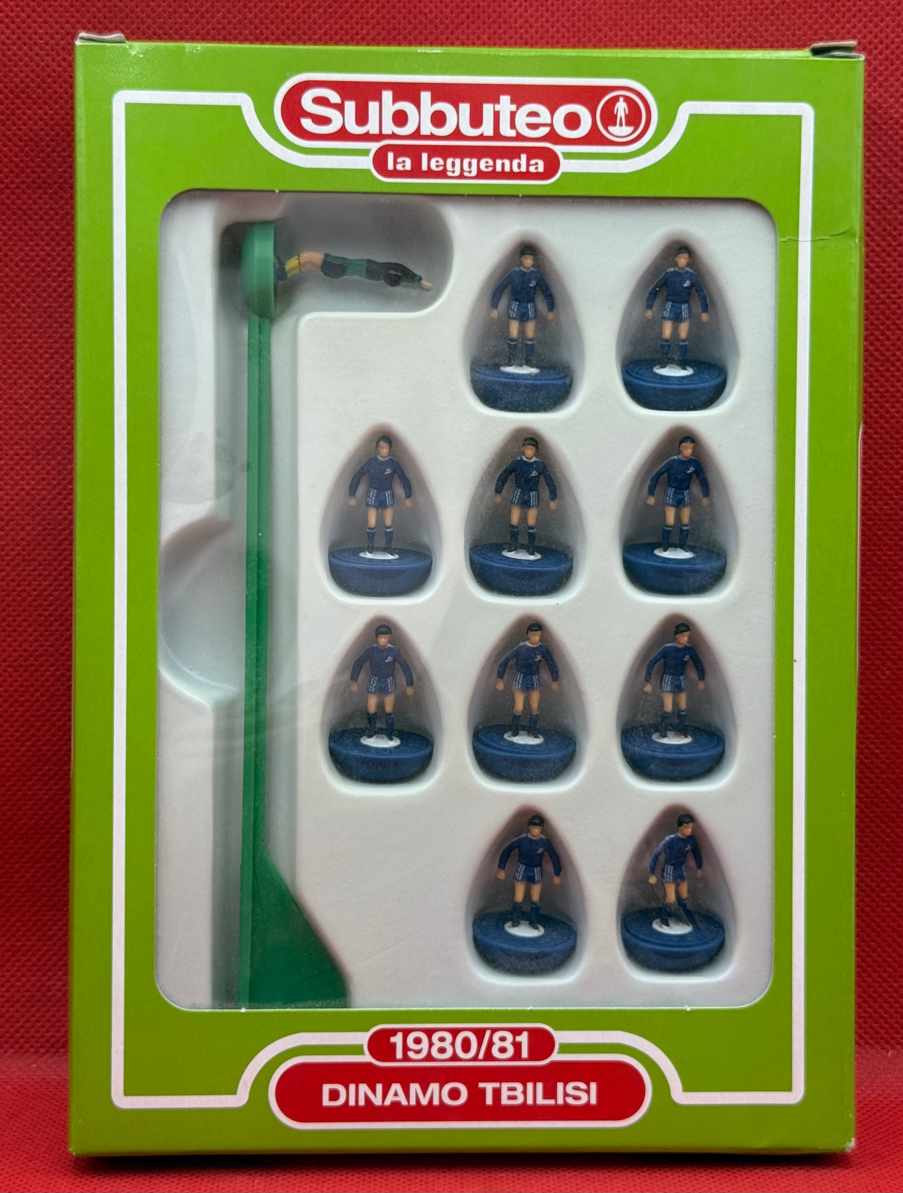 Subbuteo 'serie la leggenda Lw' Dinamo Tbilisi 1980/81 - con libretto