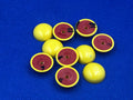 Subbuteo kit 10 basi lw originali da ripulire - Giallo/Rosso